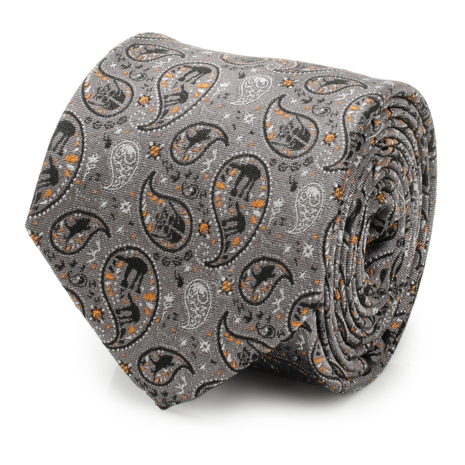 Star Wars Battle of Hoth Paisley Gray Tie