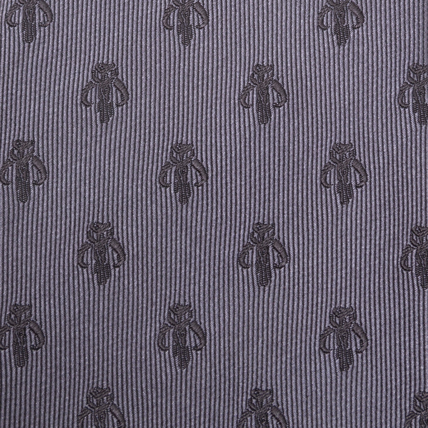 Star Wars Mandalorian Mythosaur Gray Silk Tie