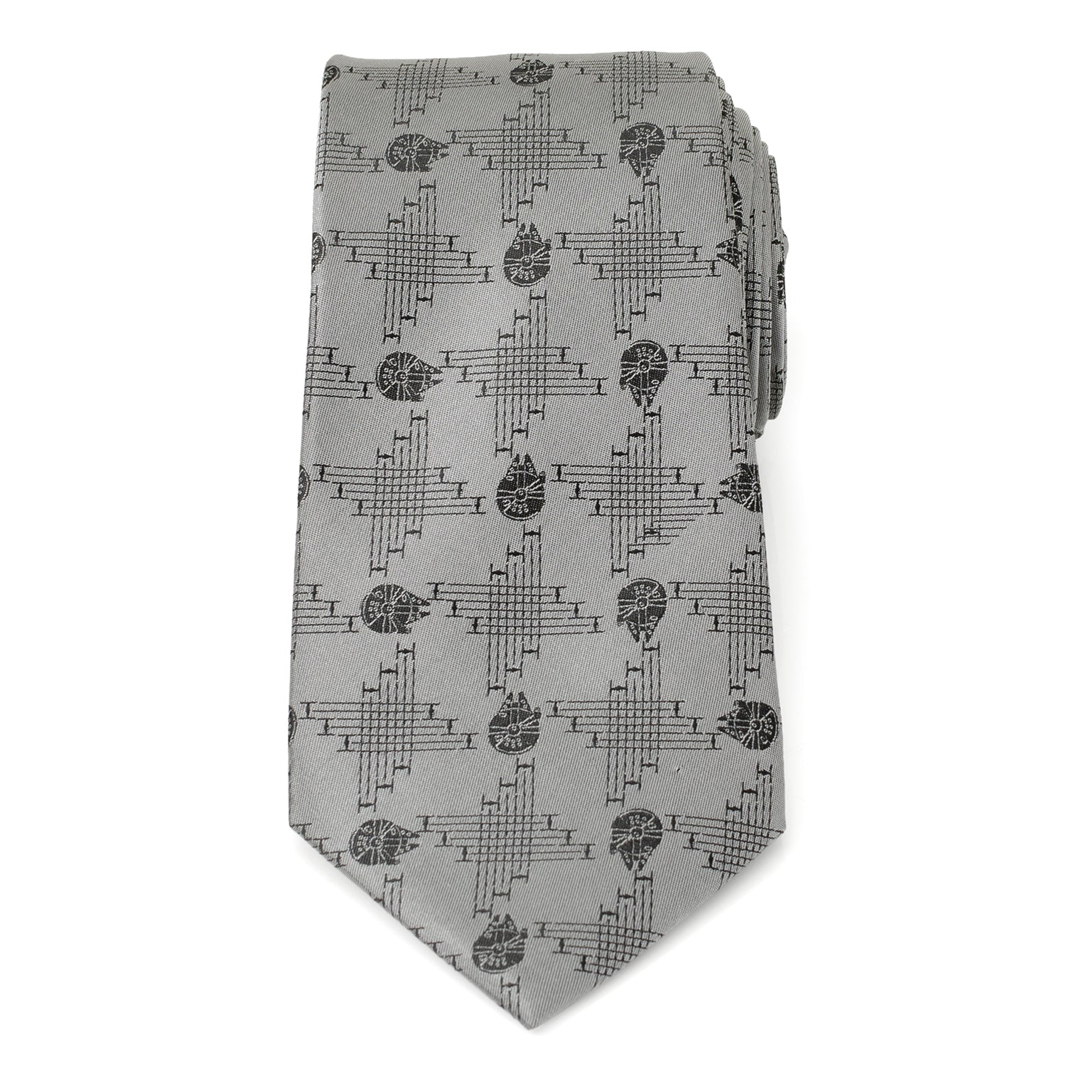 Star Wars Millennium Falcon Gray Tie