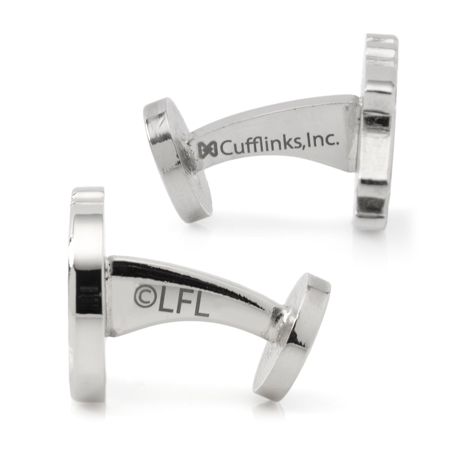 Star Wars Millennium Falcon Silver Inlaid Cufflinks