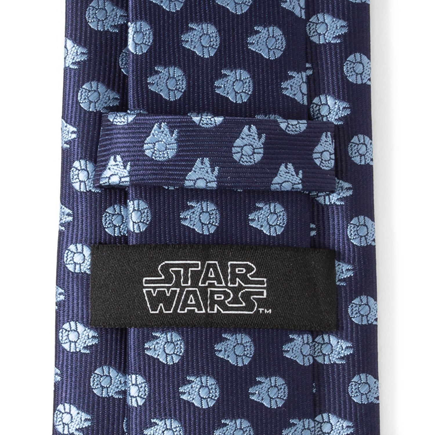 Star Wars Millennium Falcon Blue Tonal Tie