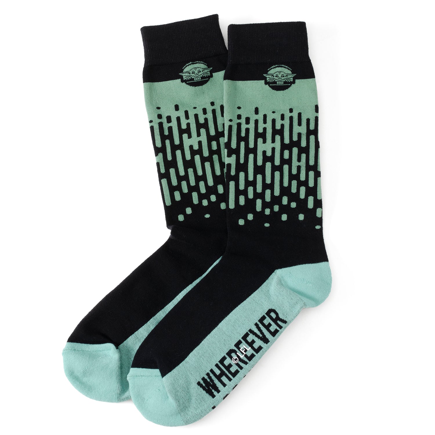 Star Wars Mandalorian 3-Pack Dress Sock and Lapel Pin Gift Set