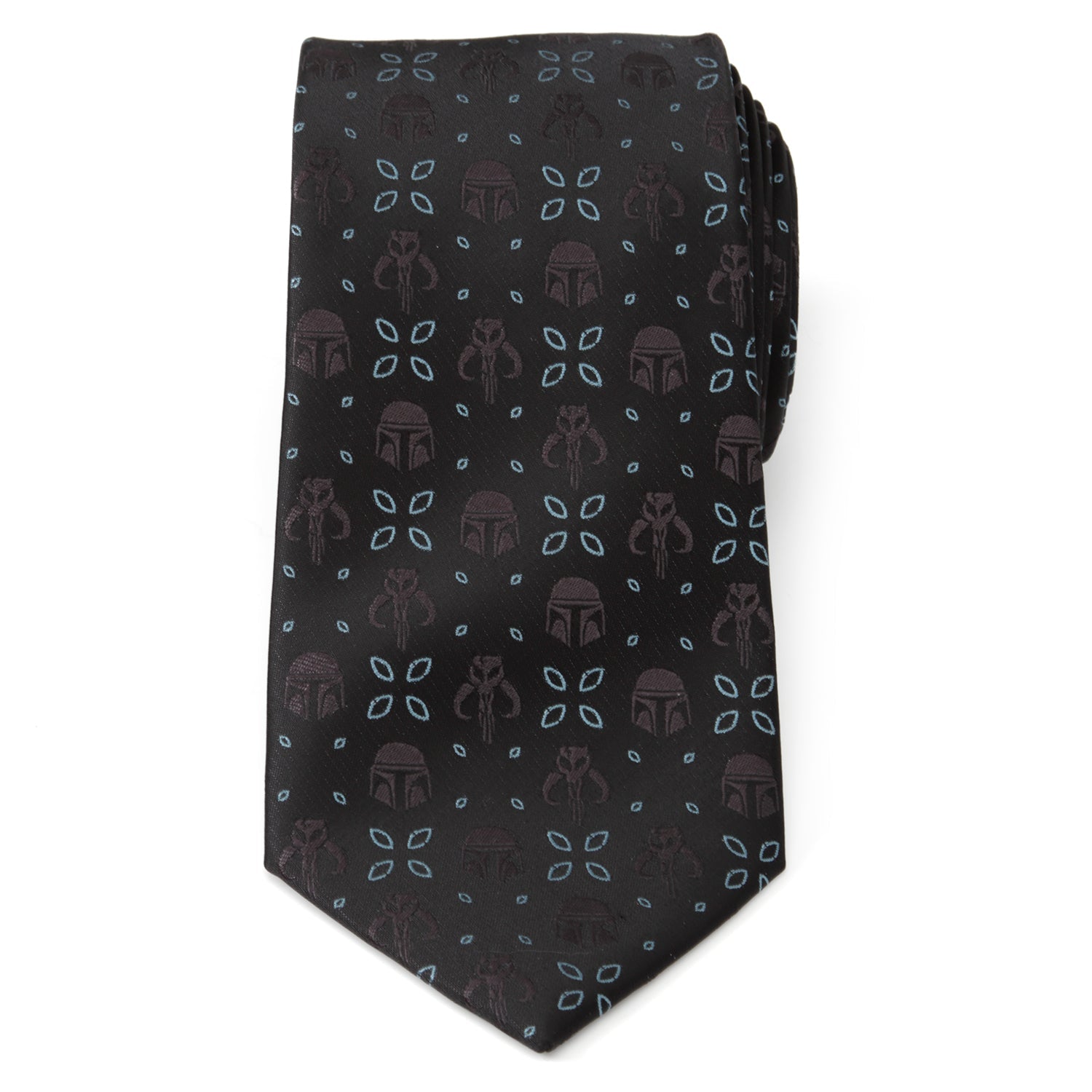 Star Wars Mandalorian Motif Black Tie