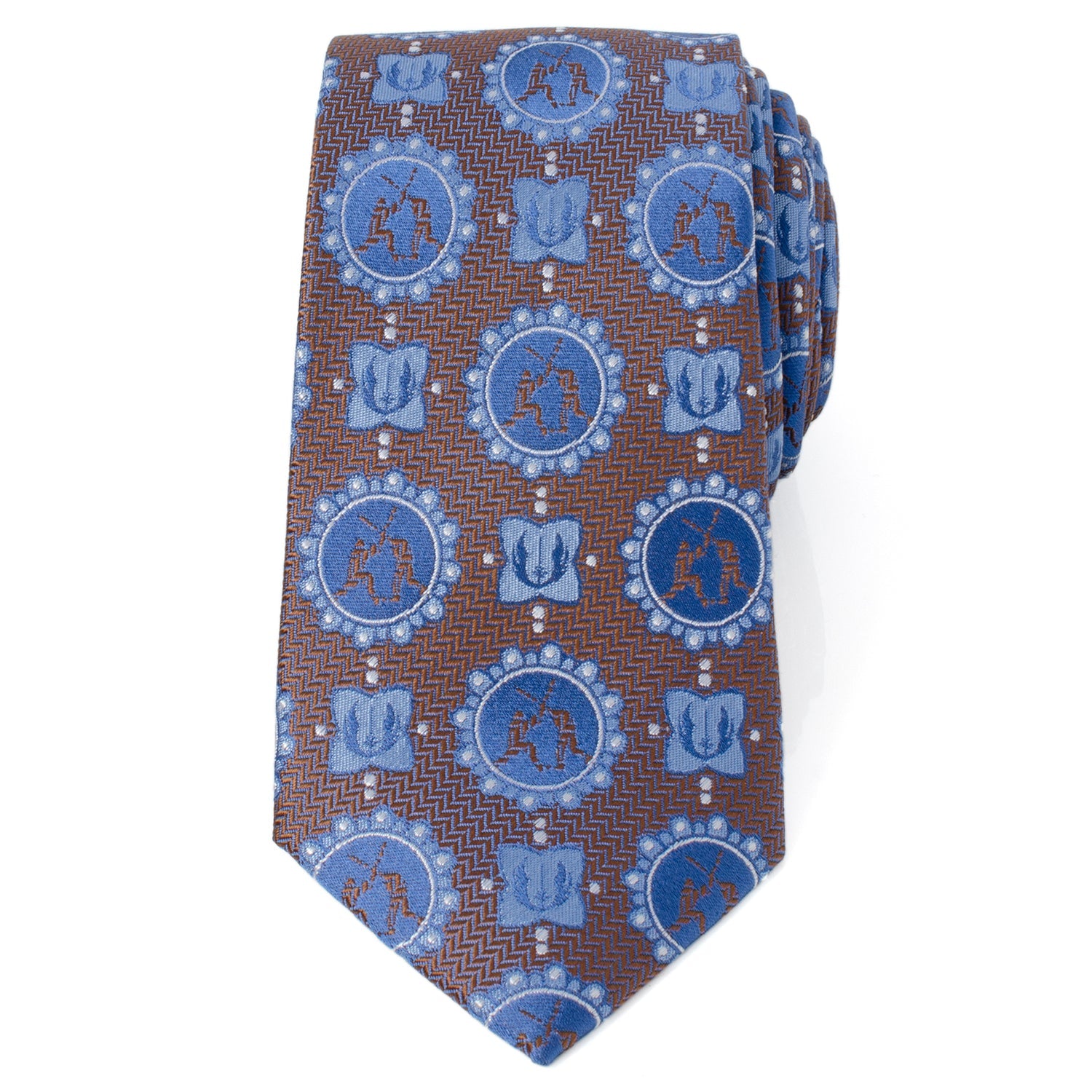 Star Wars Obi-Wan Kenobi and Anakin Skywalker LIGHTSABER Battle Blue Tie