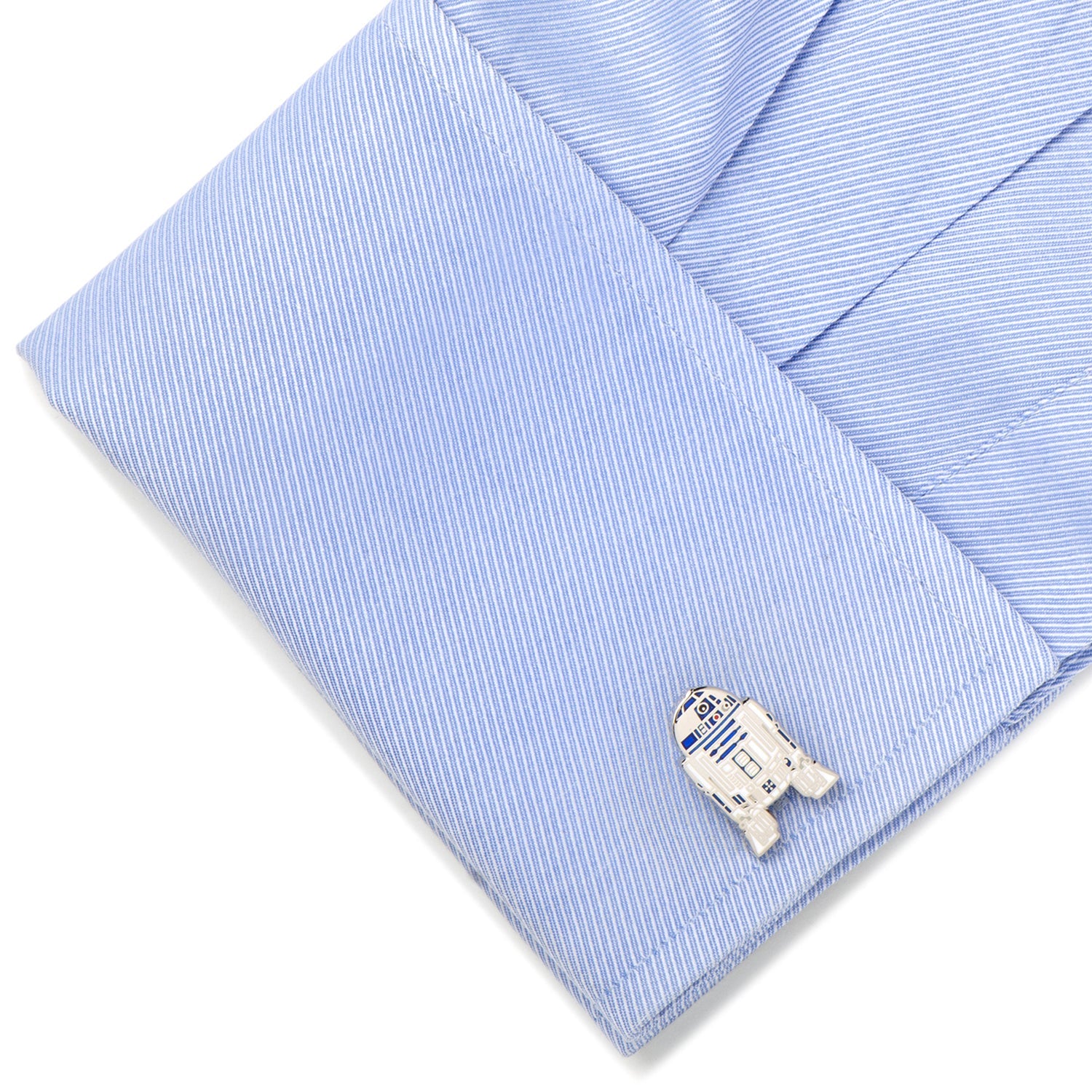 Star Wars R2-D2 Cufflinks and Blue Tie Bar Gift Set