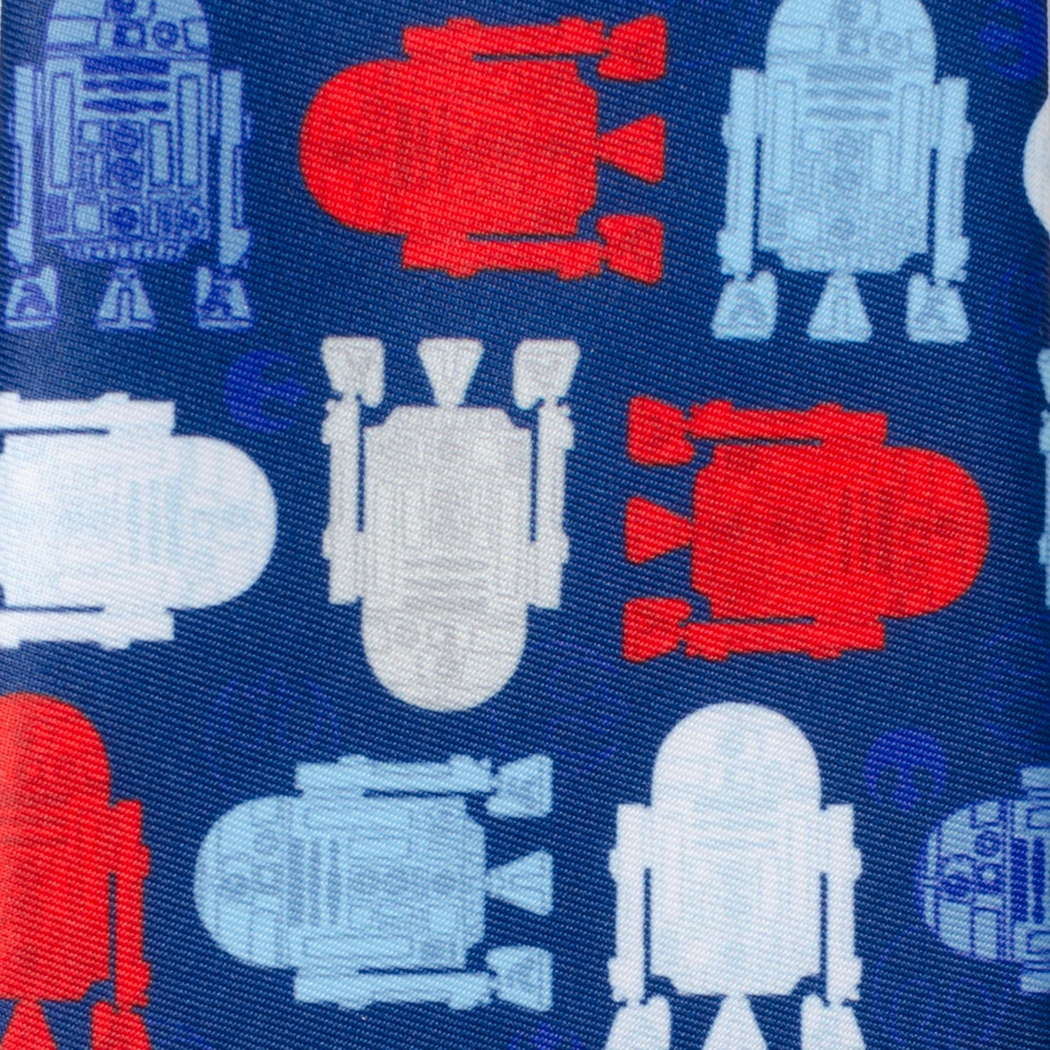 Star Wars R2-D2 Red, White, and Blue Tie