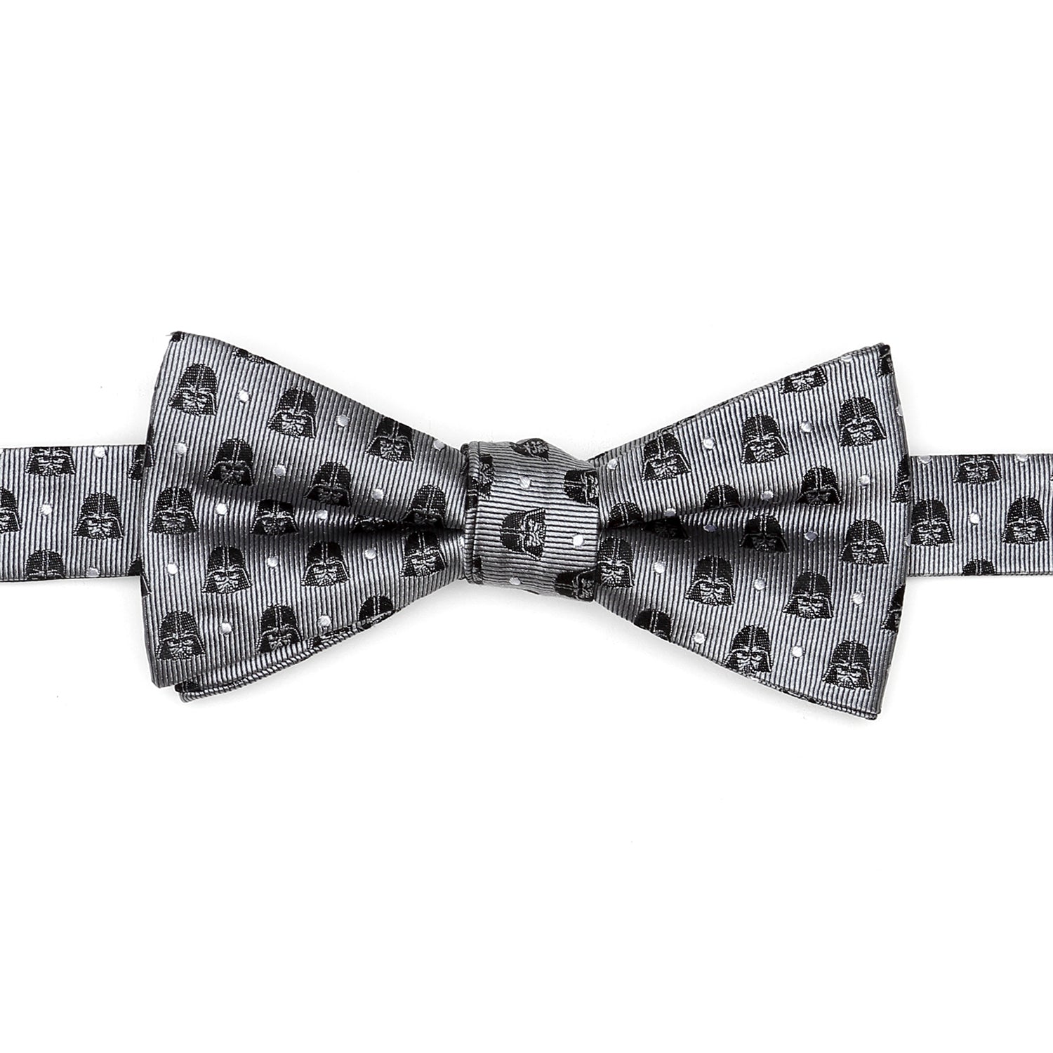 Star Wars Darth Vader Gray Polka Dot Bow Tie