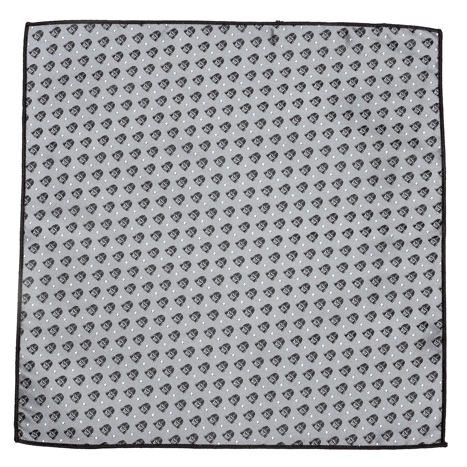 Star Wars Darth Vader Gray Polka Dot Pocket Square