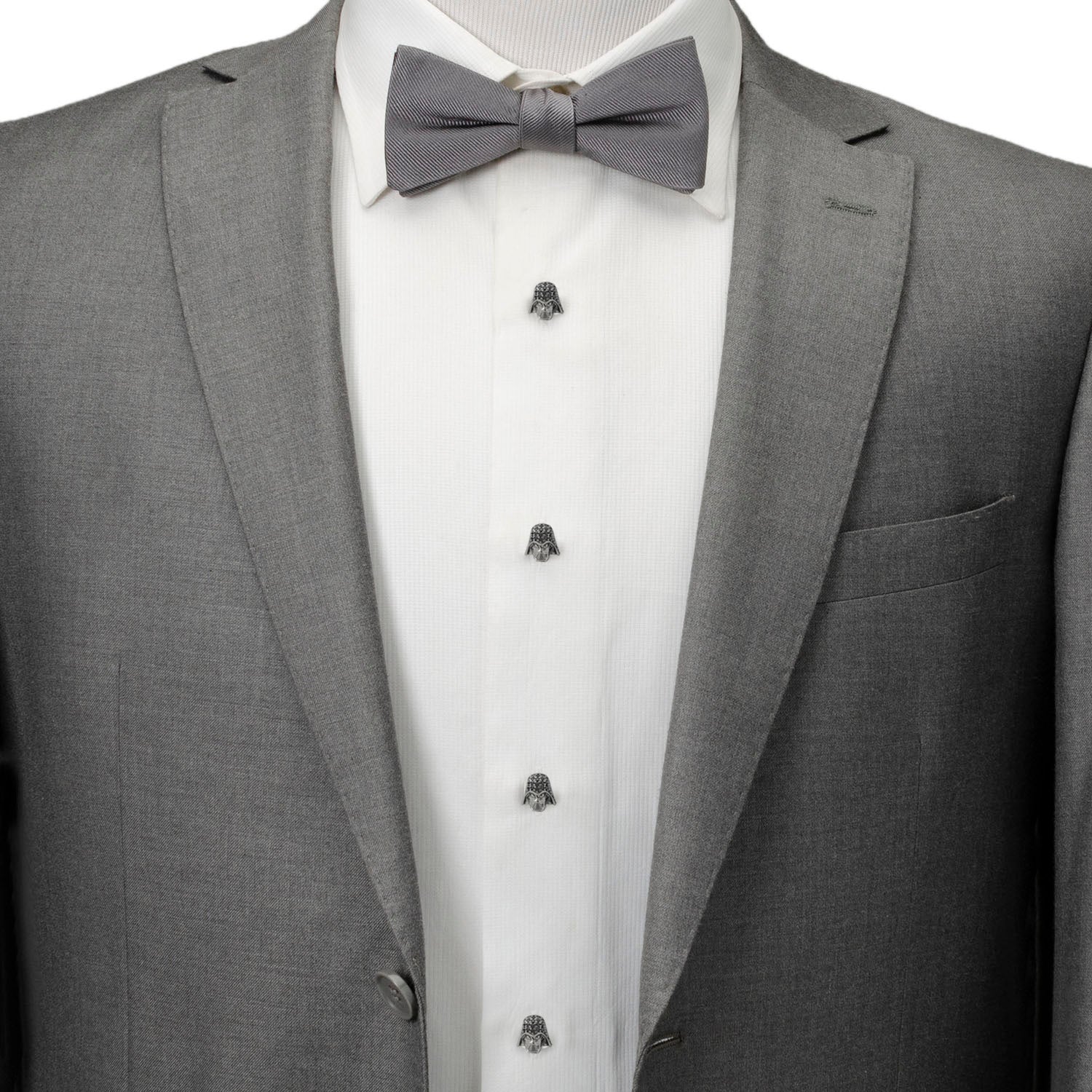 Star Wars Darth Vader Crystal 3D Cufflinks and 5-Stud Set