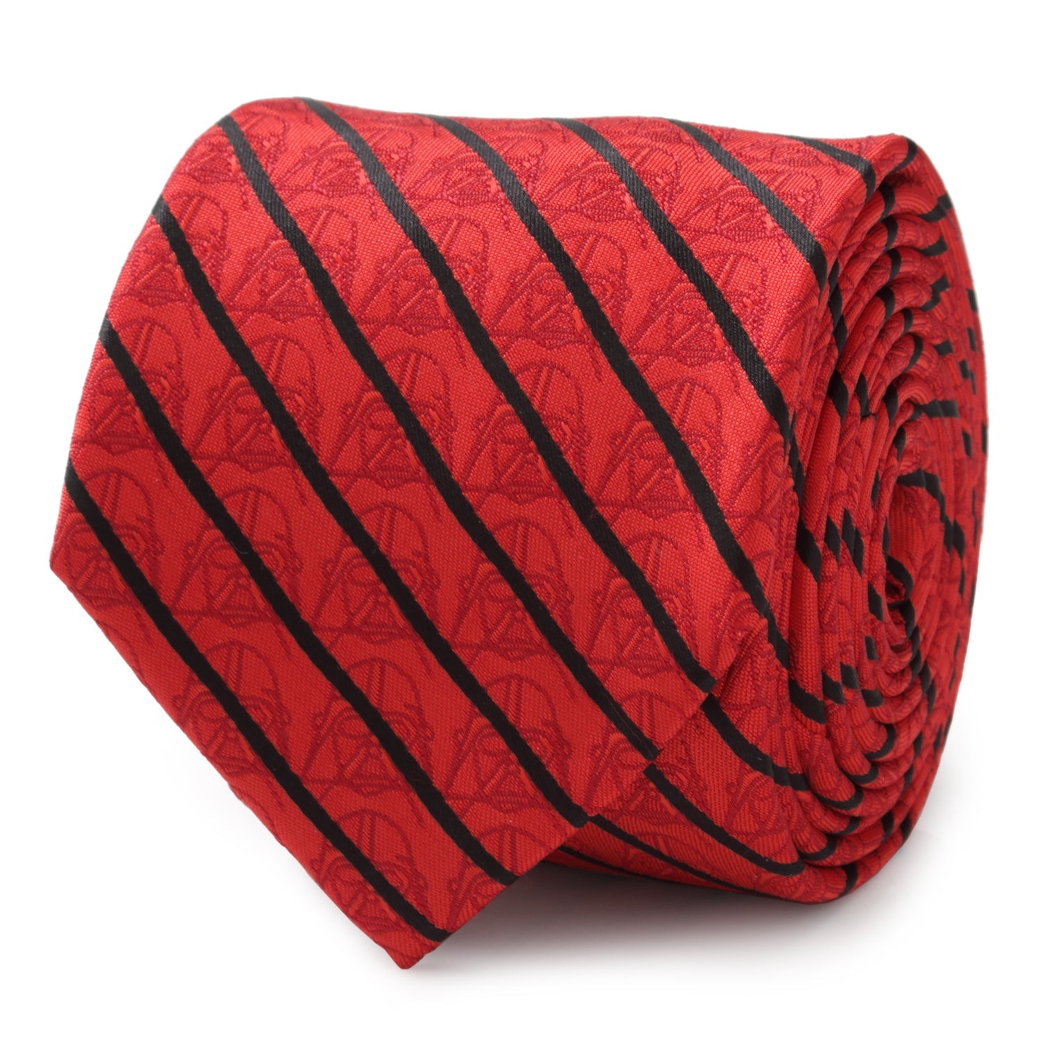 Star Wars Darth Vader Red and Black Striped Tie