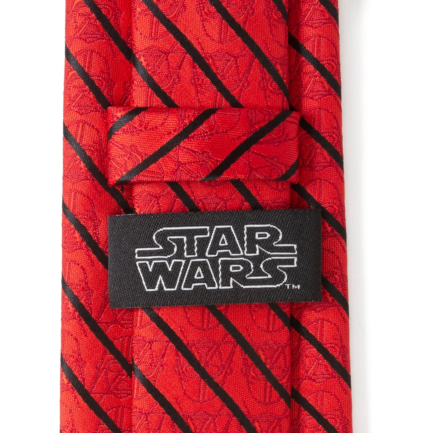 Star Wars Darth Vader Red and Black Striped Tie