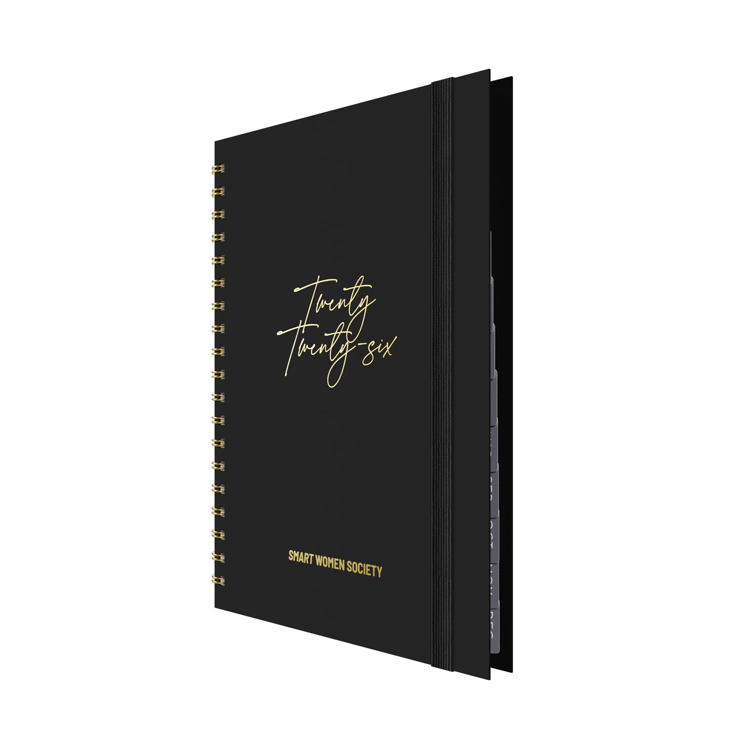 Smart Women Society - B5 Week-to-View - 2026 Calendar Year Diary/Planner - Black