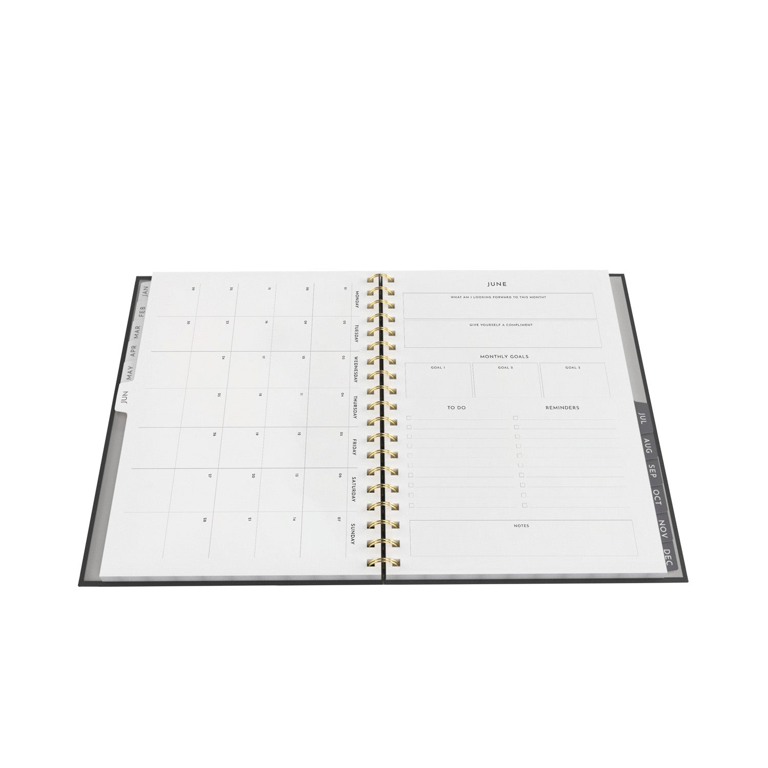Smart Women Society - B5 Week-to-View - 2026 Calendar Year Diary/Planner - Black