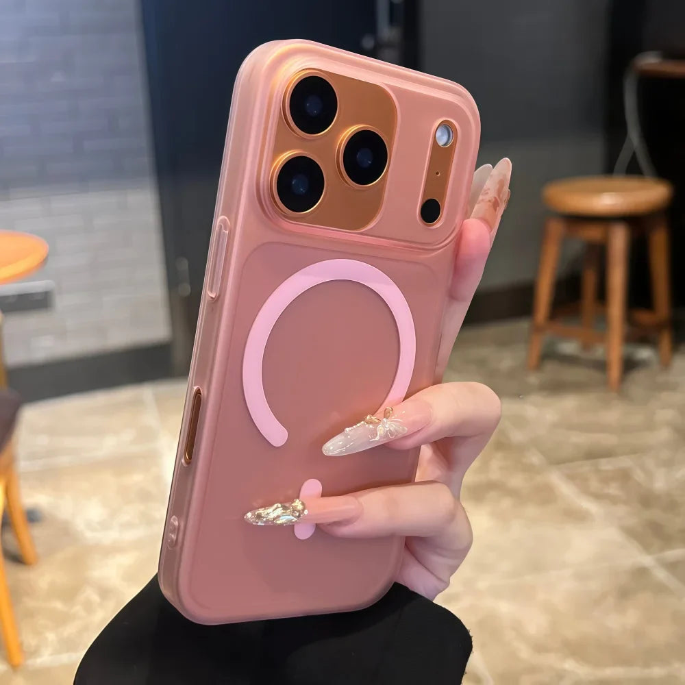 Thin Frosted Funda PC Translucent Case For iPhone