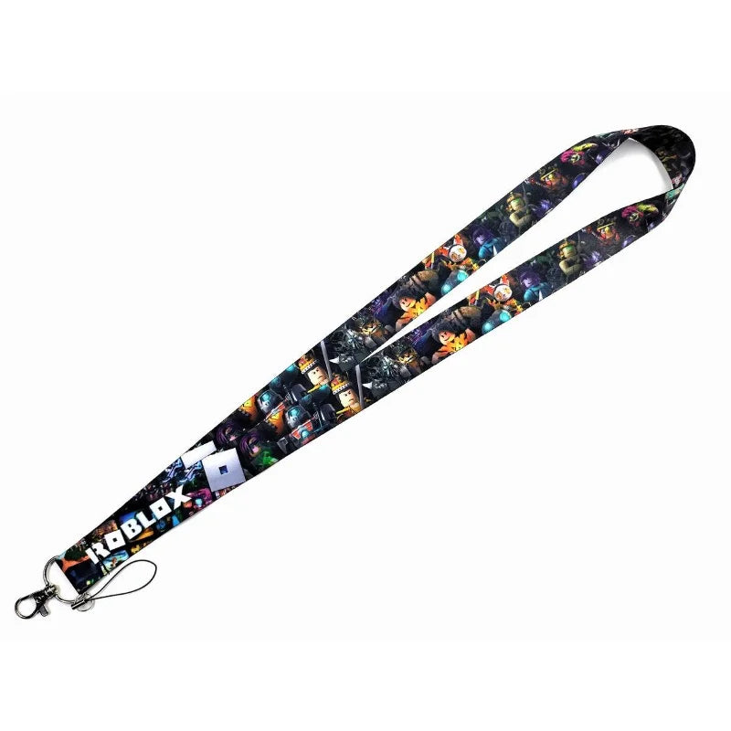 Roblox-themed long lanyard