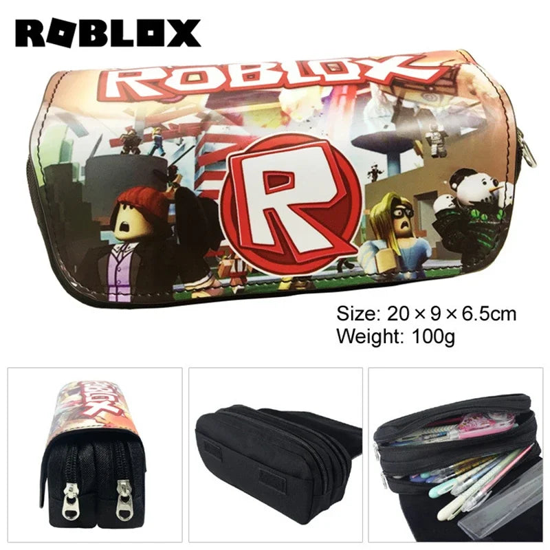 Roblox Anime Game Canvas Pencil Case