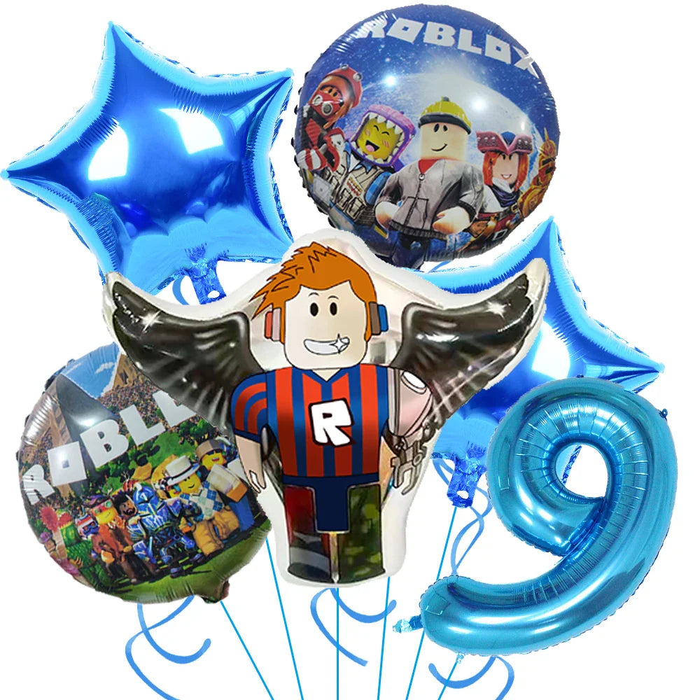 Roblox Birthday Party Decor Set