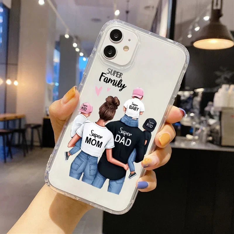 Fashion Super Mom Dad Phone Case