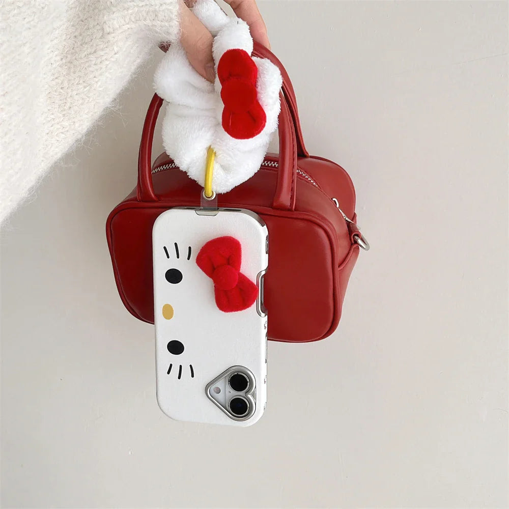 Fashion Hello Kitty Pattern Horizontal Phone Case
