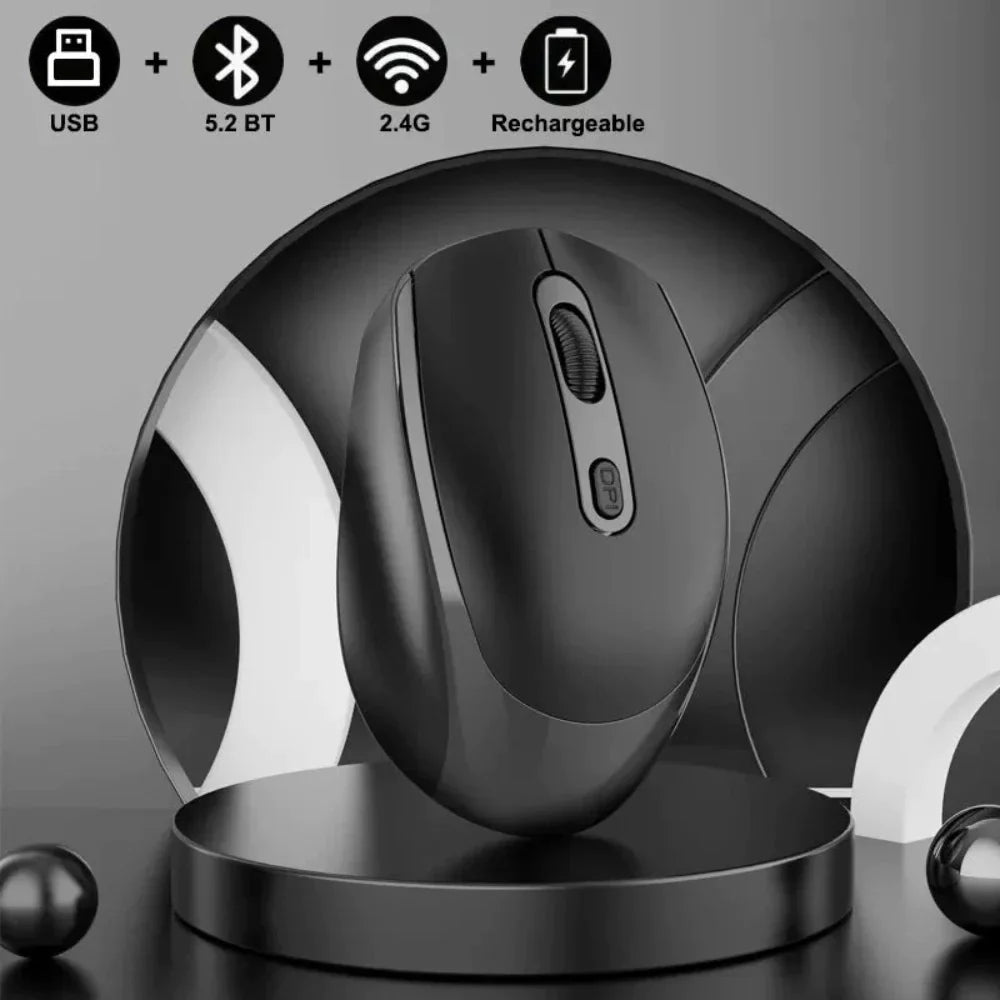 Vibrant 1600DPI Dual-Mode Wireless Mouse