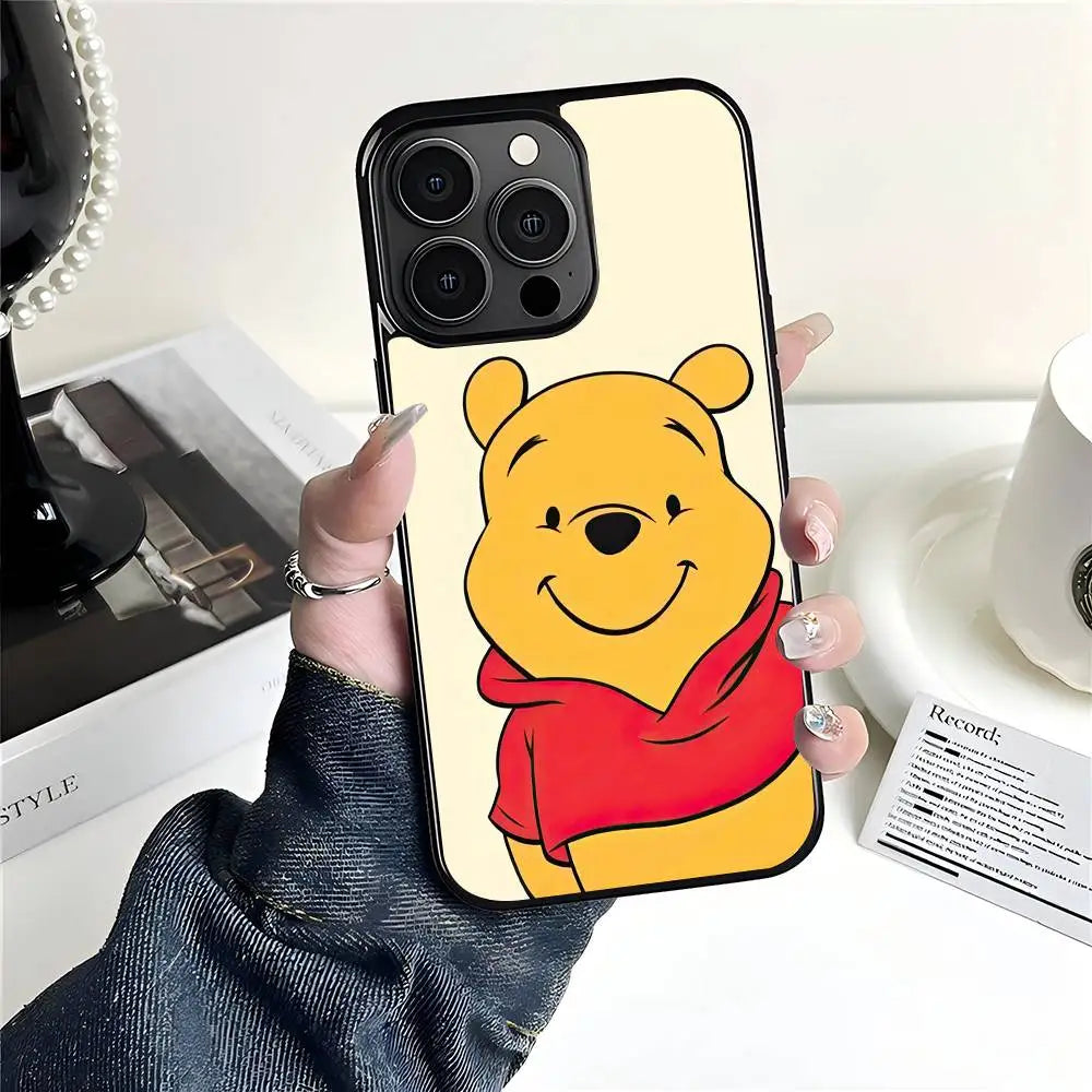 Anime Winnie the Pooh Phone Case Suitable For iPhone