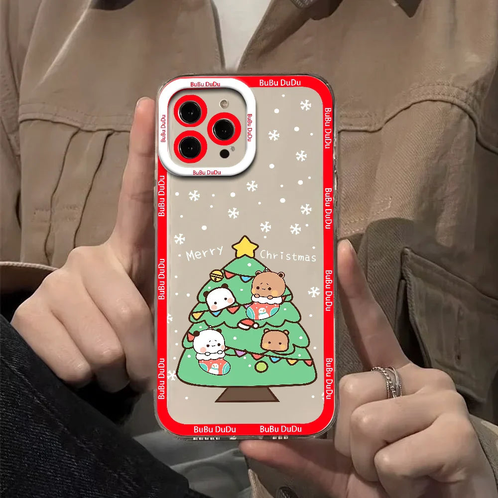 Bubu And Dudu Merry Christmas Phone Case For iPhone