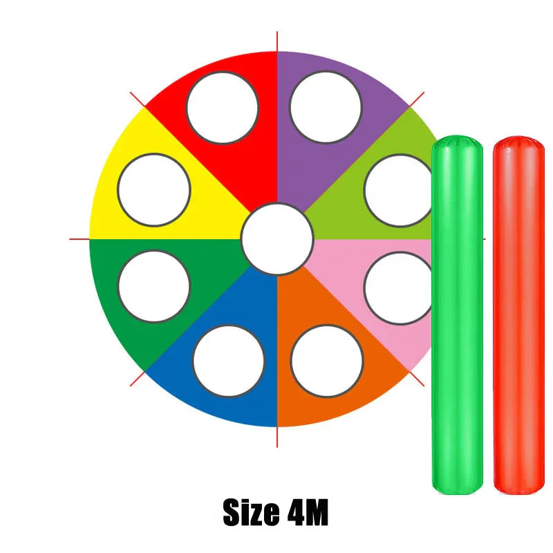 Rainbow Parachute Game