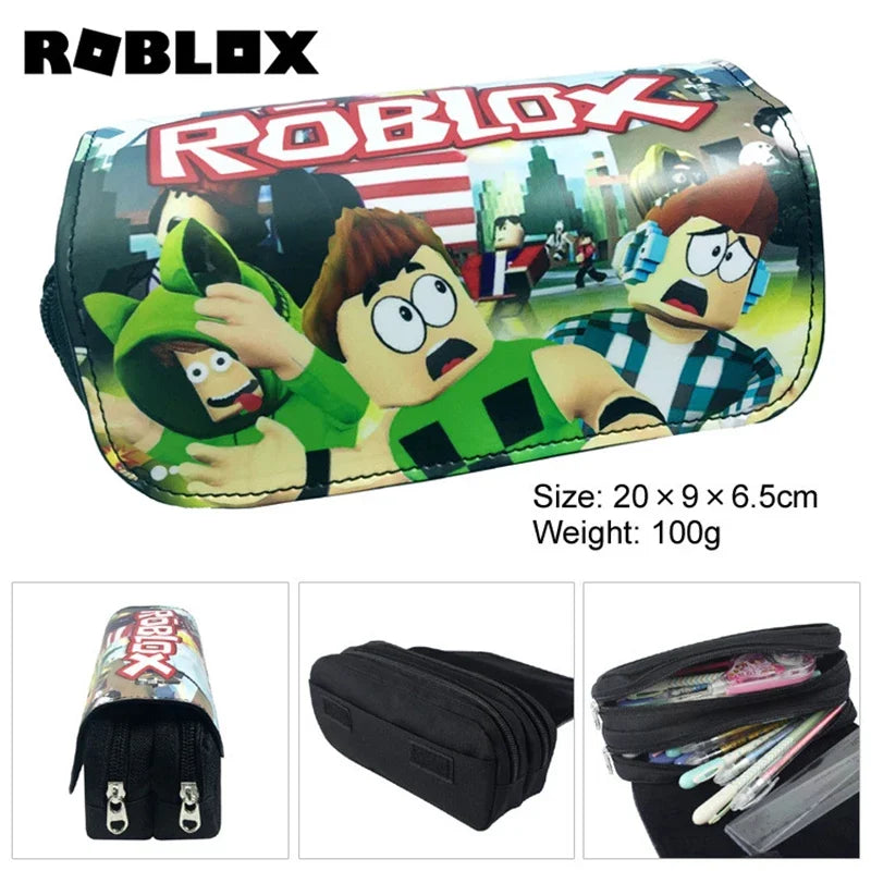 Roblox Anime Game Canvas Pencil Case