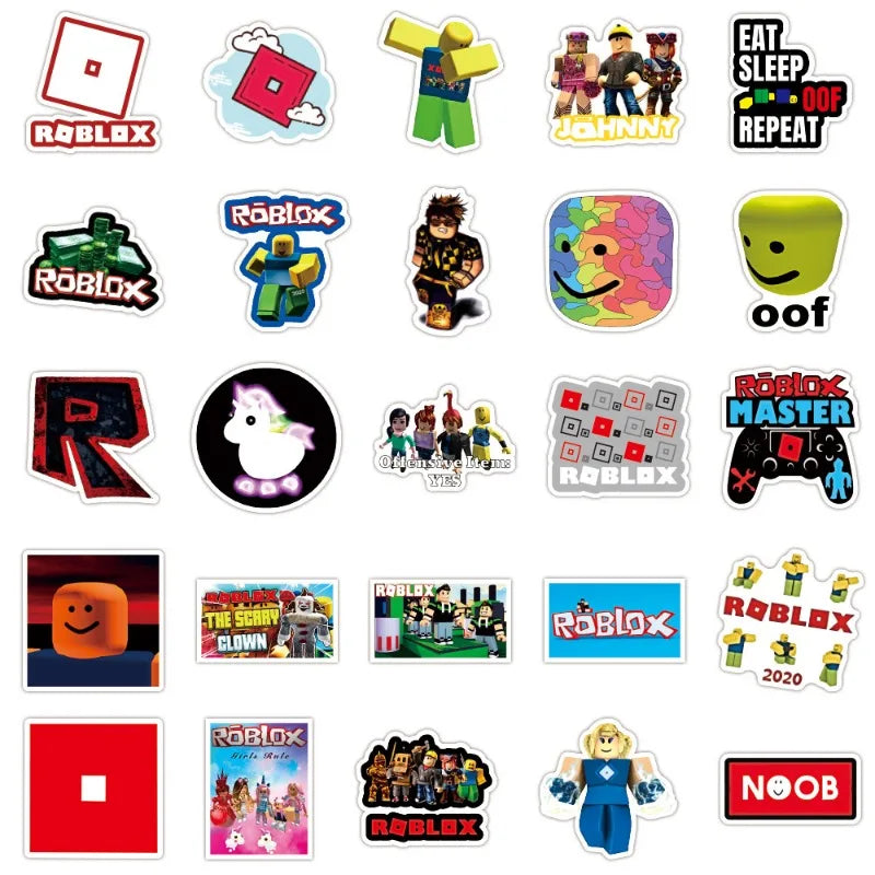 Pack of 50 Roblox Stickers