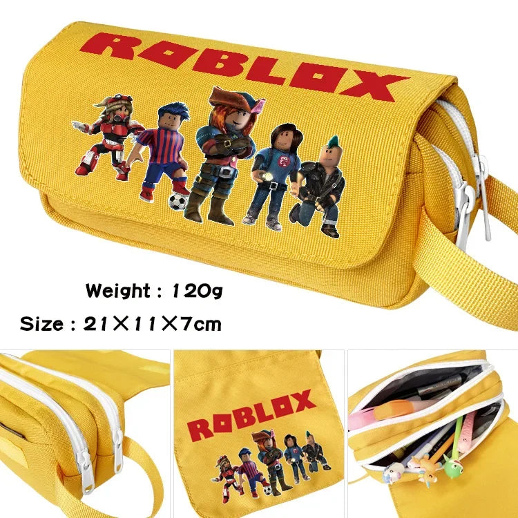 Roblox Anime Game Canvas Pencil Case