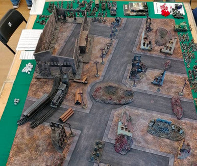 28mm Ruined Tank Factory - 28MMDF170