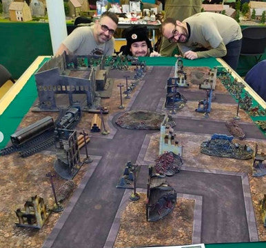 28mm Ruined Tank Factory - 28MMDF170