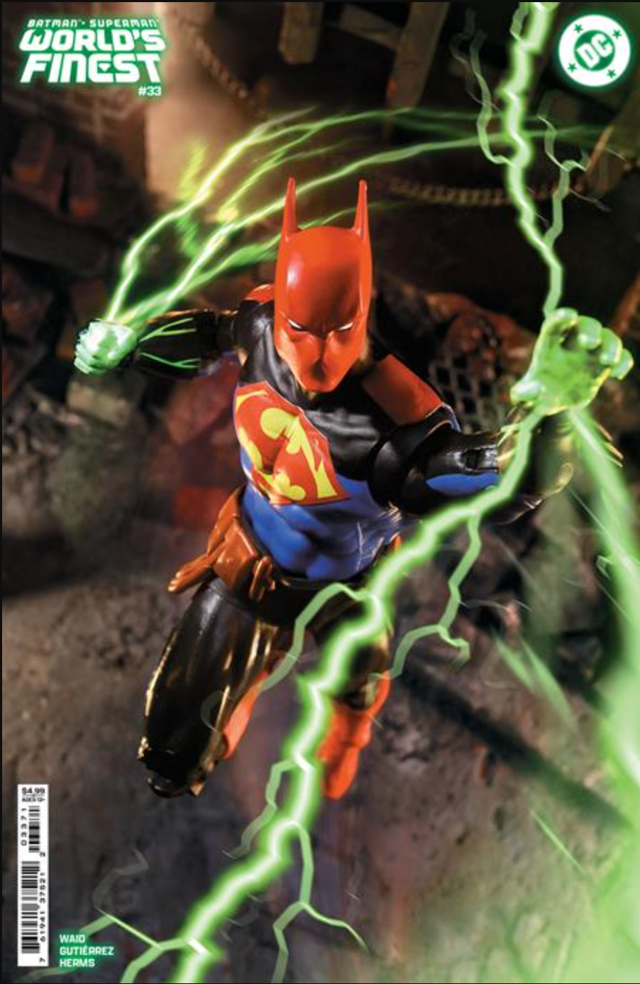 Batman Superman Worlds Finest #33 Cvr E Mcfarlane Toys Card Stock Var (11/20/2024)