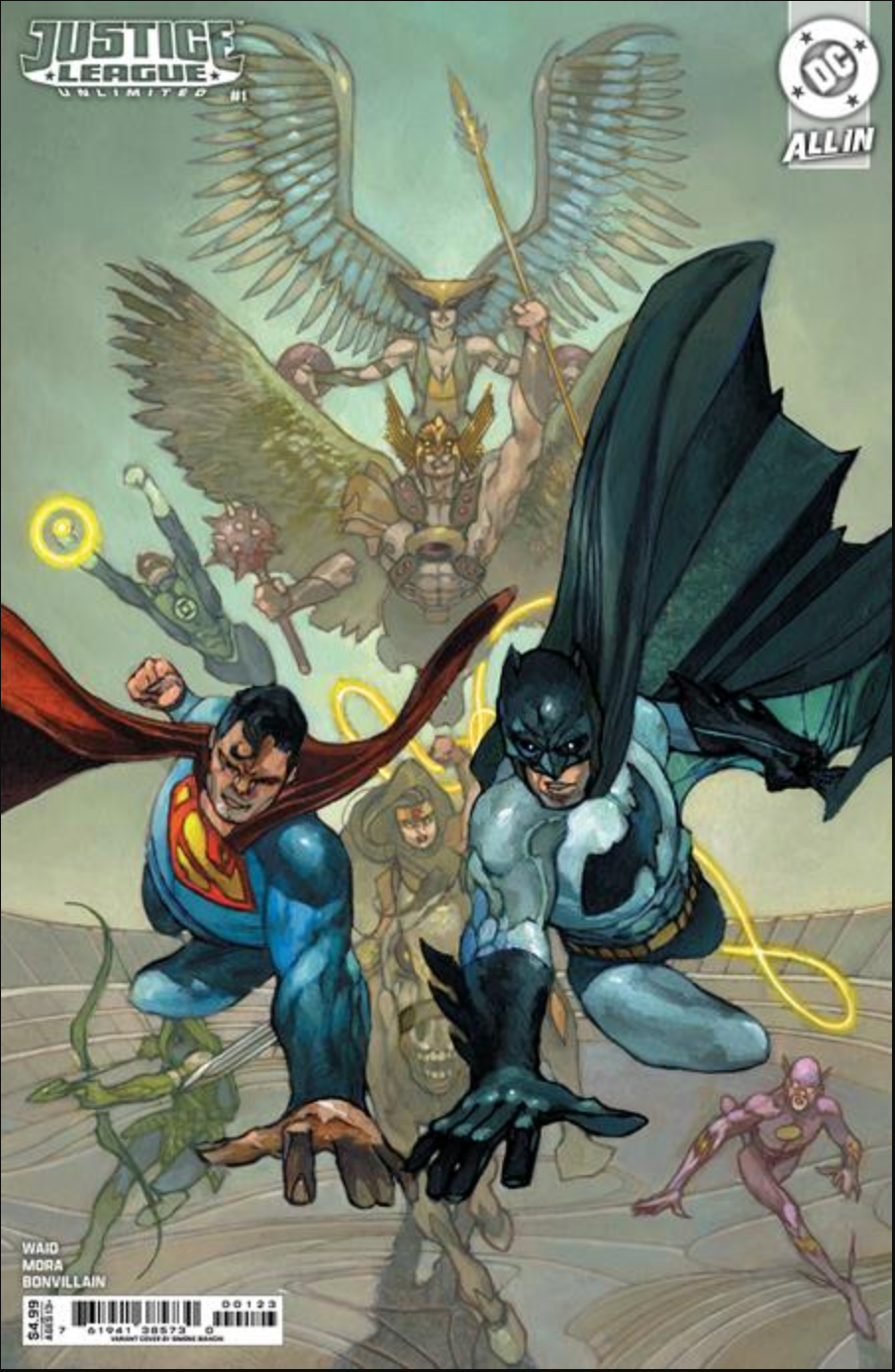 Justice League Unlimited #1 Cvr F Simone Bianchi Card Stock Var (11/27/2024)