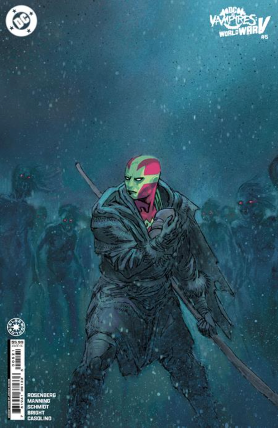 Dc Vs Vampires World War V #5 (Of 12) Cvr B Joshua Hixson Card Stock Var (12/11/2024)