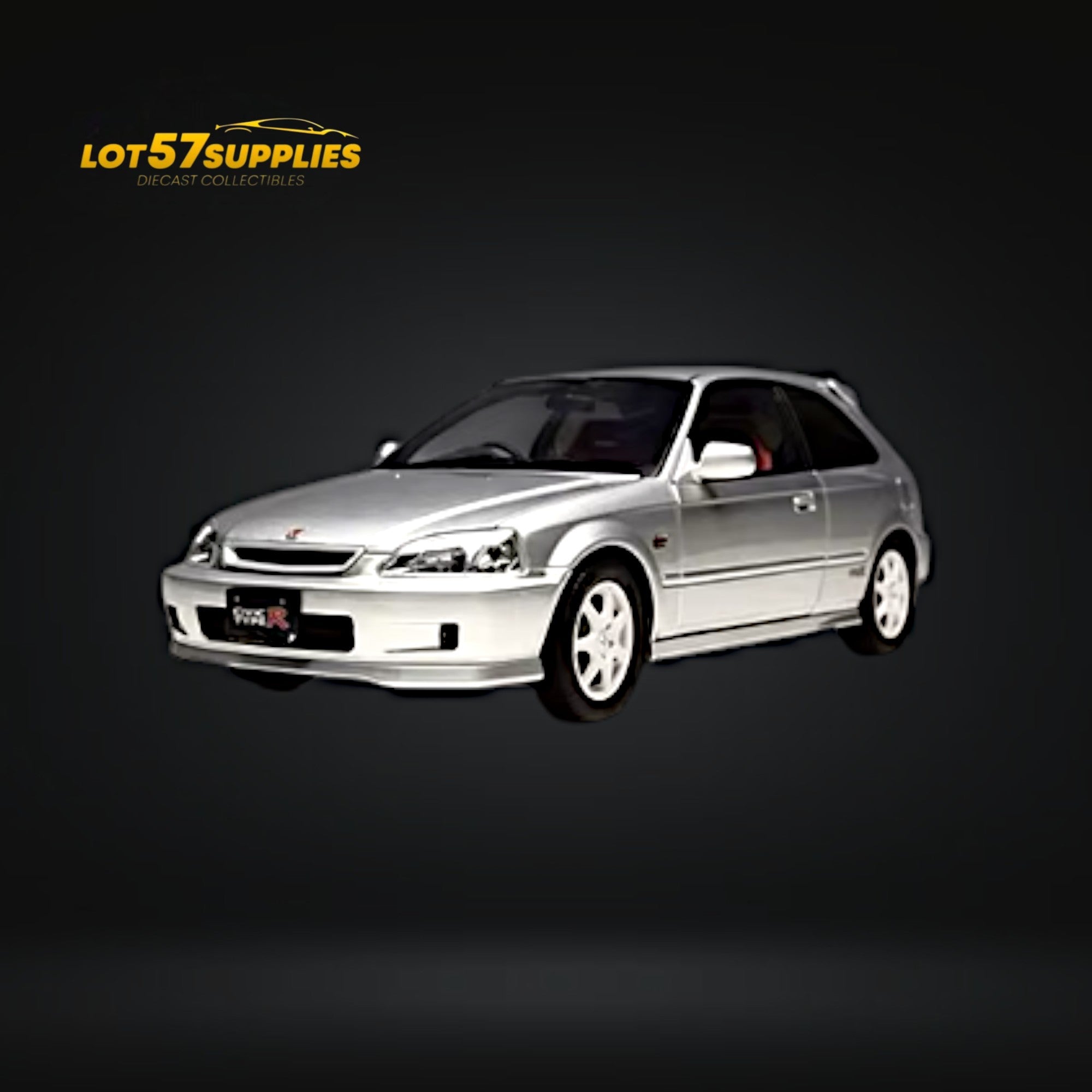 MOTORHELIX Honda Civic Type-R EK9-120 SILVER 1:18