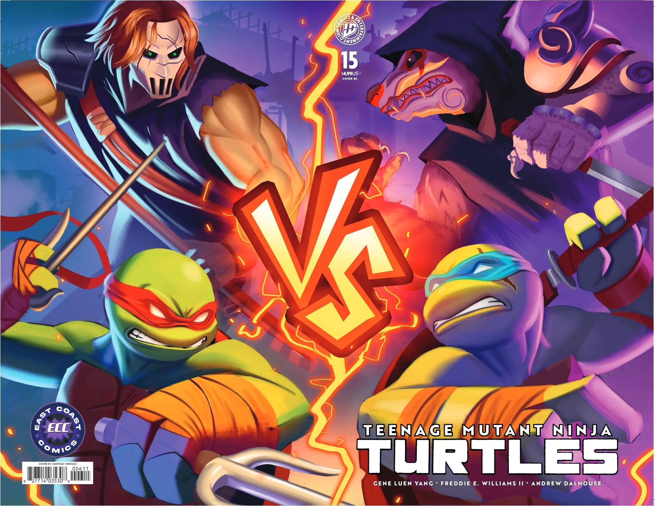Teenage Mutant Ninja Turtles #15 ECC Exclusive Connecting Set