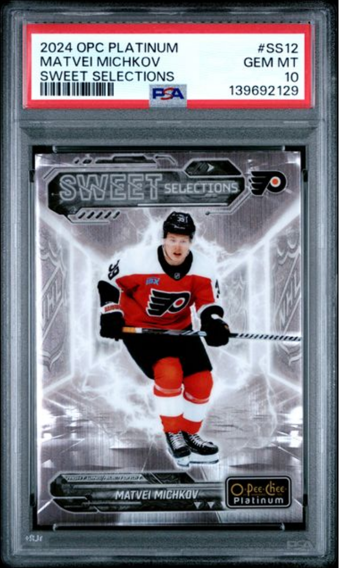 graded hockey cards 2024 O-Pee-Chee Platinum Matvei Michkov #SS12 Sweet Selections and many others) as Gravatomic Archetype - Casual Size:24x18 in / 60x45 cm CD