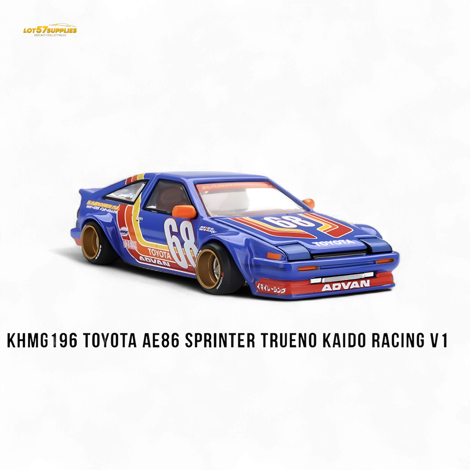 (Pre-Order) Mini GT Toyota AE86 Sprinter Trueno Kaido Racing V1 - 1/64