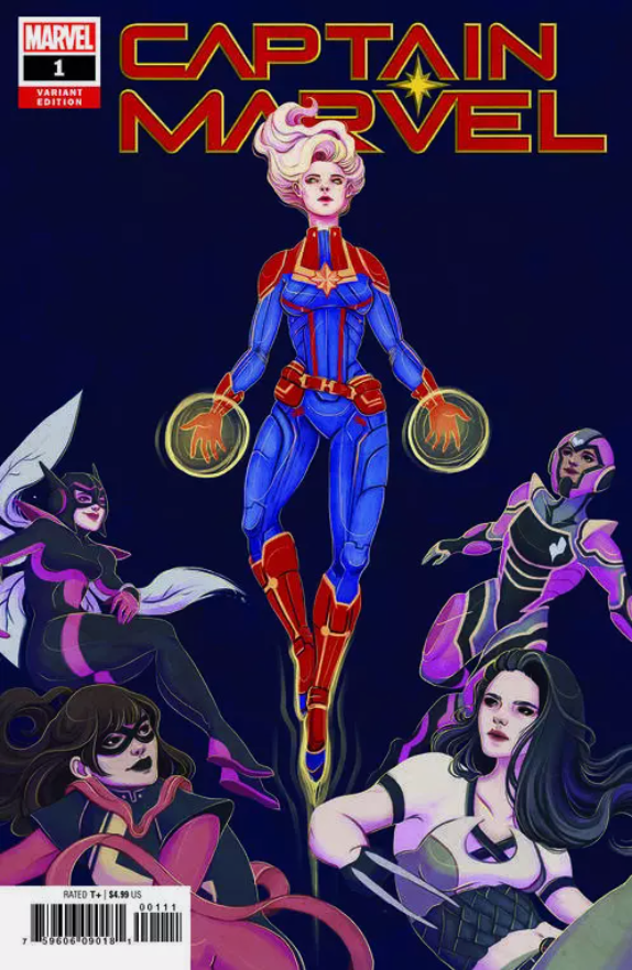 (DF) CAPTAIN MARVEL #1 TSAI VAR 1:10 (01/09/2019)