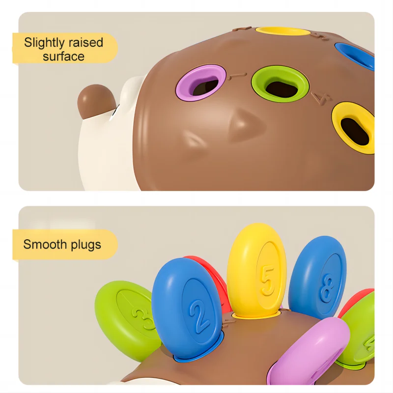 Hedgehog Toy – Fine Motor and Sensory Development for Toddlers