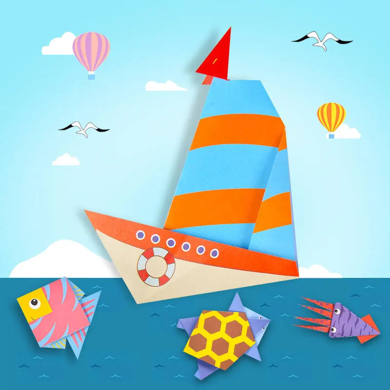 3D Cartoon Animal Origami DIY Craft Kit