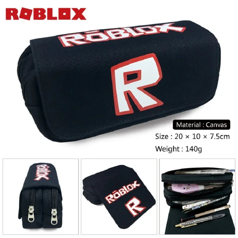 Roblox Anime Game Canvas Pencil Case