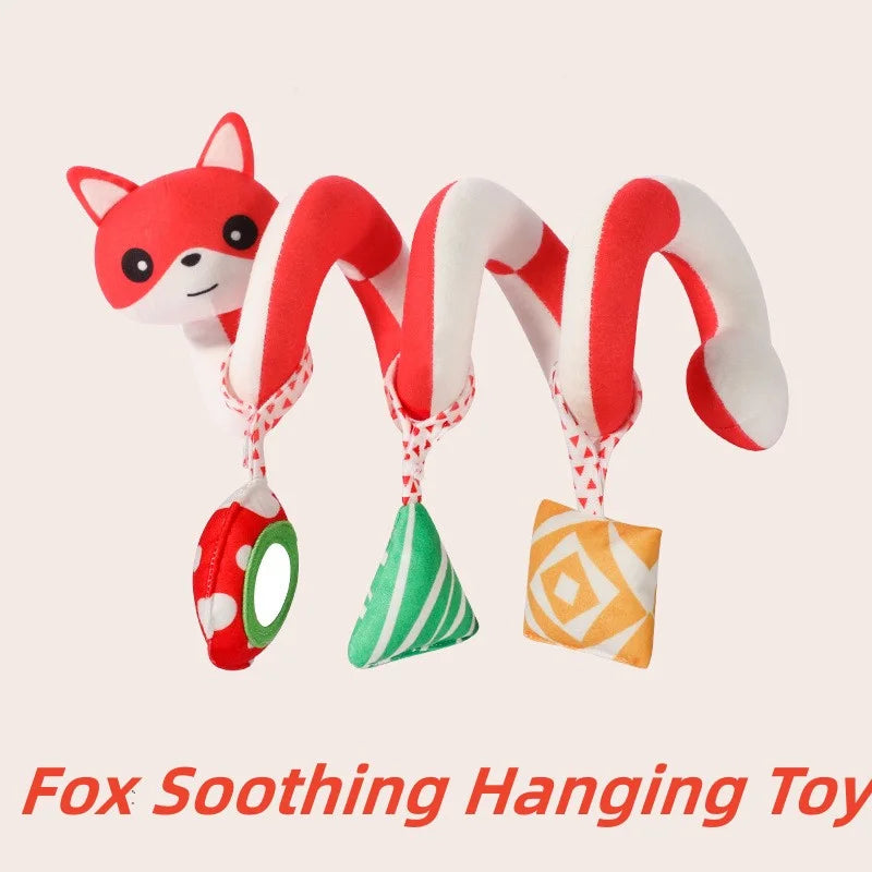 Stroller Pendant Toys Soft Plush Animal Dolls