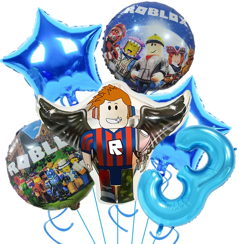 Roblox Birthday Party Decor Set