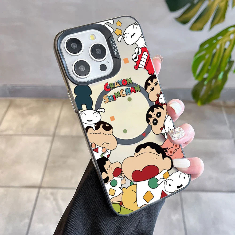 Crayon Shin-chans Magnetic Magsafe Phone Case For iPhone