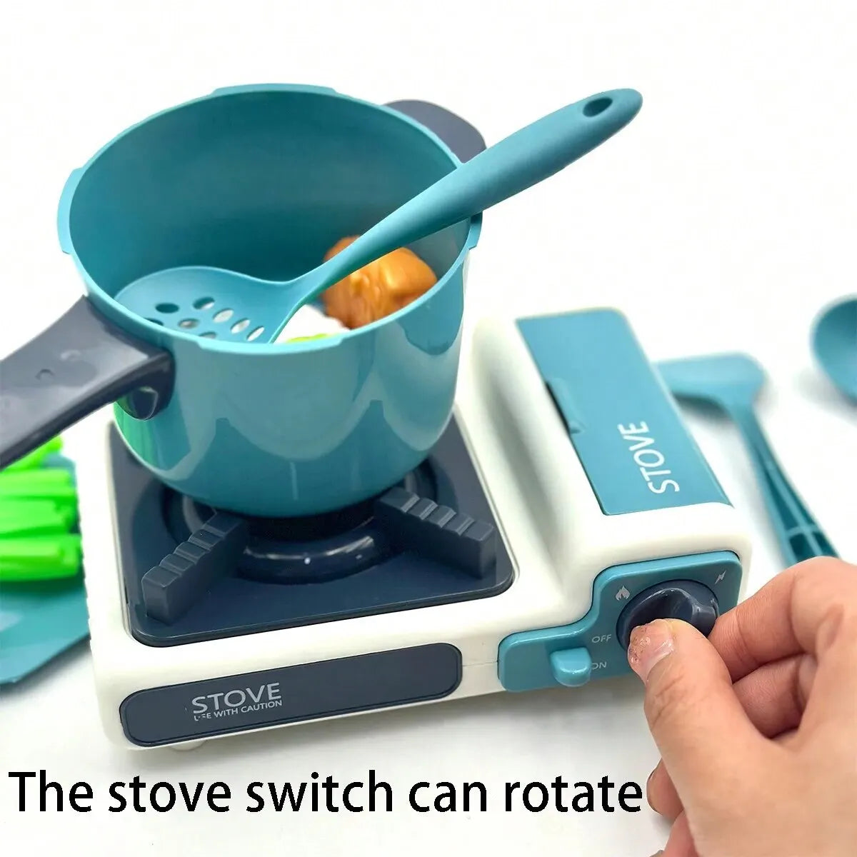 Kitchen Play Set – 14-Piece Pretend Cooking Toy for Children