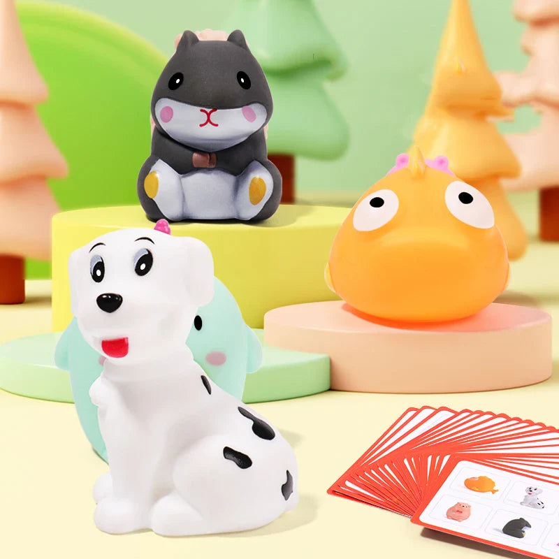 Animal Matching Game Sensory Educational Toy