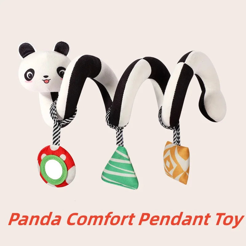 Stroller Pendant Toys Soft Plush Animal Dolls