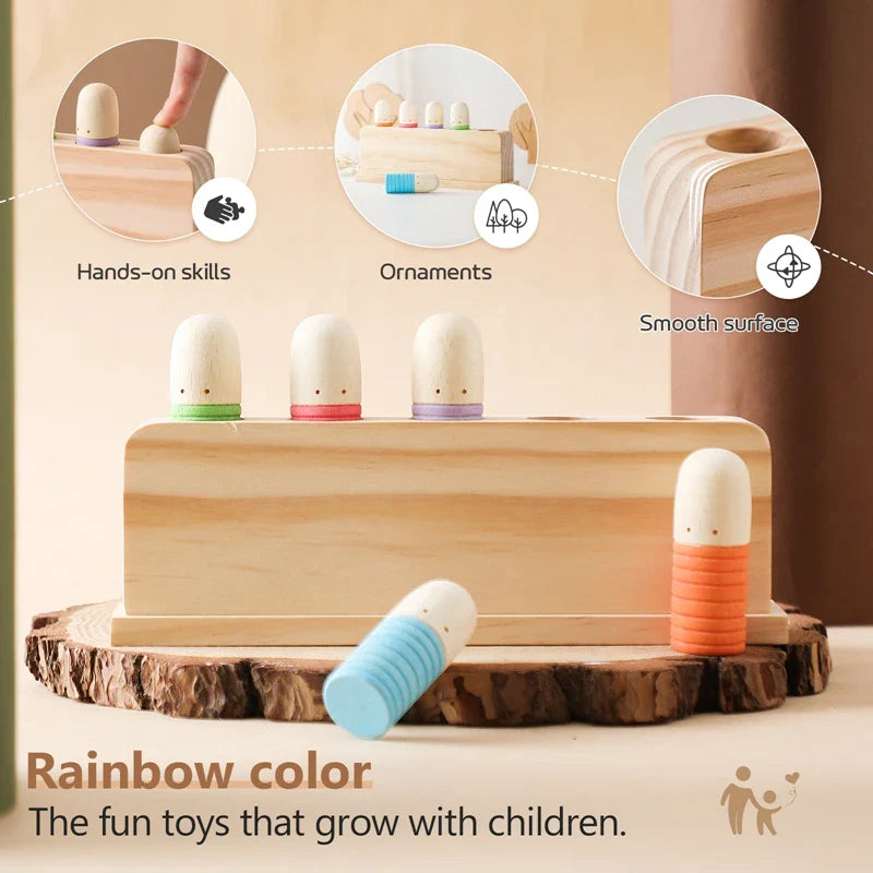 Baby Sensory Development Wooden Toy